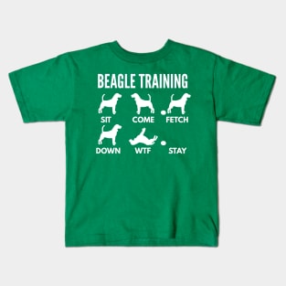 Beagle Training Beagle Tricks Kids T-Shirt